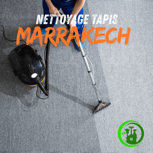 nettoyage tapis Marrakech - HIDA CLEAN en intervention avec équipement professionnel